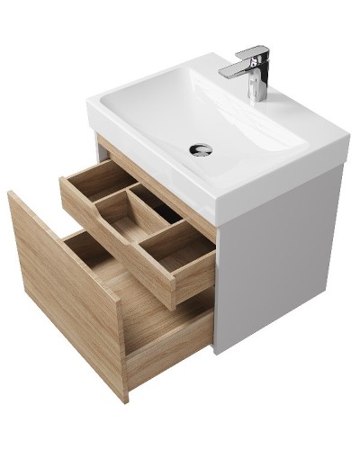 Тумба под раковину Creto Etna 60 4-1077S подвесная Soft