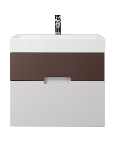 Тумба под раковину Creto Malibu 60 7-1077CS подвесная Chocolate Soft