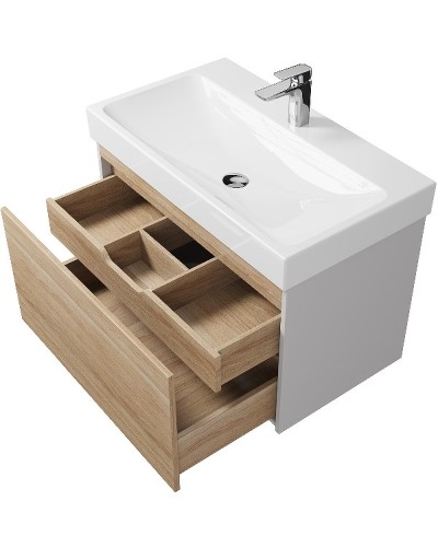 Тумба под раковину Creto Etna 80 4-1078S подвесная Soft