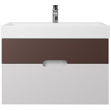 Тумба под раковину Creto Malibu 80 7-1078CS подвесная Chocolate Soft