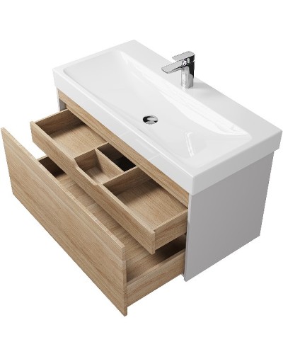 Тумба под раковину Creto Etna 100 4-1079S подвесная Soft