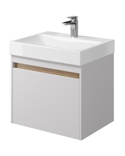 Тумба под раковину Creto Etna 60 4-1077W подвесная Белая