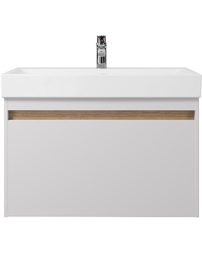 Тумба под раковину Creto Etna 80 4-1078W подвесная Белая