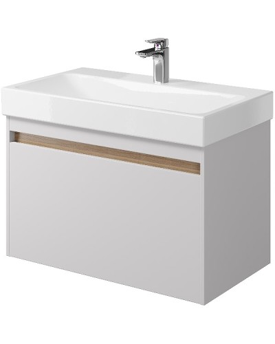 Тумба под раковину Creto Etna 80 4-1078W подвесная Белая