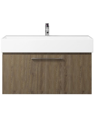 Тумба под раковину Creto Milano 100 5-1378TR подвесная Truffle