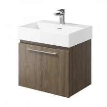 Тумба под раковину Creto Milano 60 5-1376TR подвесная Truffle