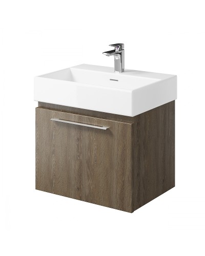 Тумба под раковину Creto Milano 60 5-1376TR подвесная Truffle