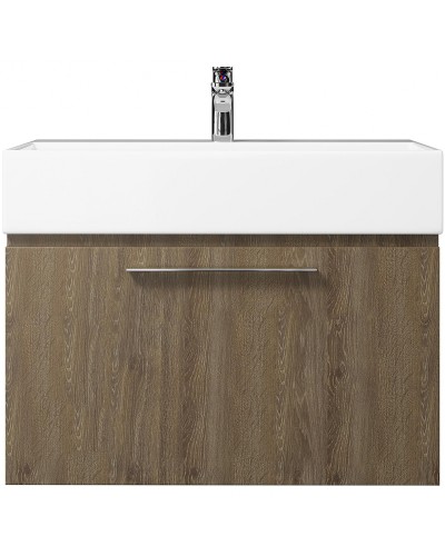 Тумба под раковину Creto Milano 80 5-1377TR подвесная Truffle