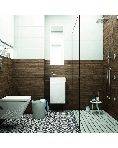 Тумба под раковину Creto Pollino 37 15-1418-1419W подвесная White