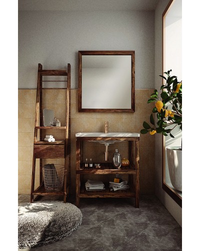 Тумба под раковину Creto Provence 85 9-1008W Wood