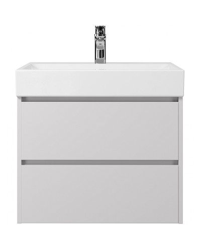 Тумба под раковину Creto Scala 60 3-1077W подвесная Белая глянцевая