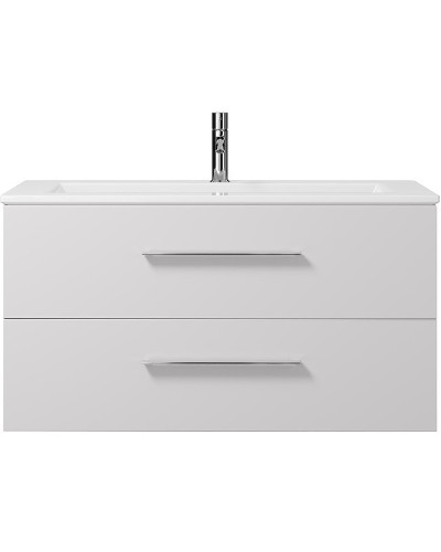 Тумба под раковину Creto Ares 100 10-1105W подвесная Белая