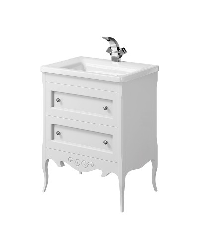 Тумба под раковину Creto Viva 66 13-1007W White