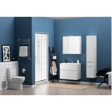 Тумба под раковину Aquanet Латина 80 179638 подвесная Белая