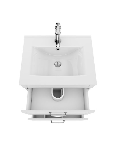 Тумба с раковиной Iddis Oxford 60 OXF60W0i95K Белая