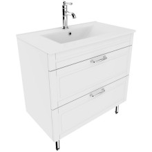 Тумба с раковиной Iddis Oxford 80 OXF80W0i95K Белая