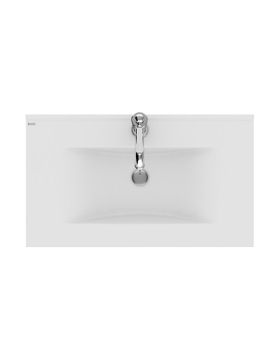 Тумба с раковиной Iddis Oxford 80 OXF80W0i95K Белая