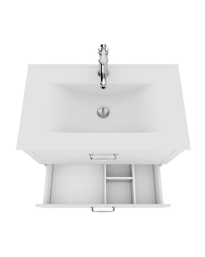 Тумба с раковиной Iddis Oxford 80 OXF80W0i95K Белая