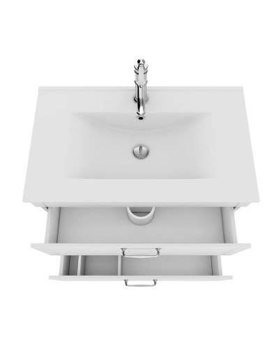 Тумба с раковиной Iddis Oxford 80 OXF80W0i95K Белая