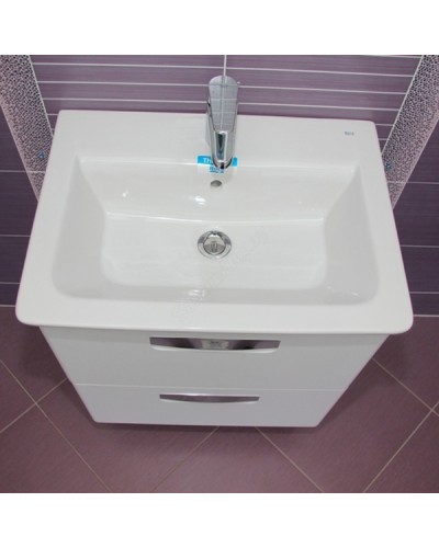 Тумба под раковину Roca The Gap 80 ZRU9302732 подвесная Белая матовая