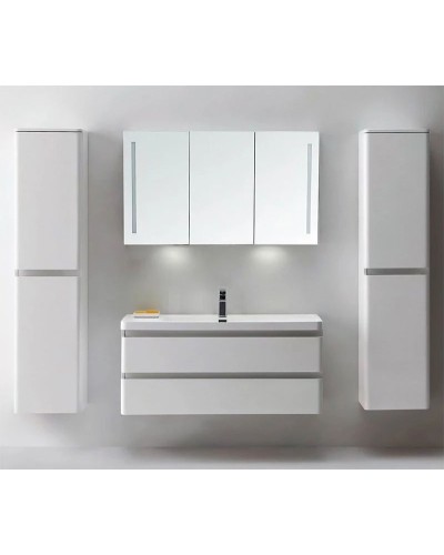 Тумба с раковиной белый глянец 120 см BelBagno Energia-N ENERGIA-N-1200-2C-SO-BL + EA-1200-LVB