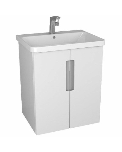 Тумба под раковину Owl 1975 Runn 60 OW07.30.00 подвесная Белая глянцевая