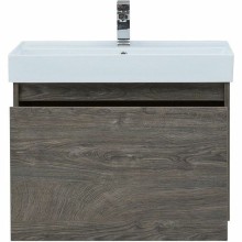 Тумба с раковиной Aquanet Nova Lite 75 245242 подвесная Дуб рошелье