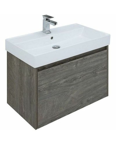 Тумба с раковиной Aquanet Nova Lite 75 245242 подвесная Дуб рошелье
