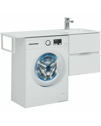 Тумба с раковиной Aquanet Алвита 120 R 243726 подвесная Белый