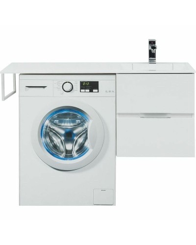 Тумба с раковиной Aquanet Алвита 120 R 243726 подвесная Белый