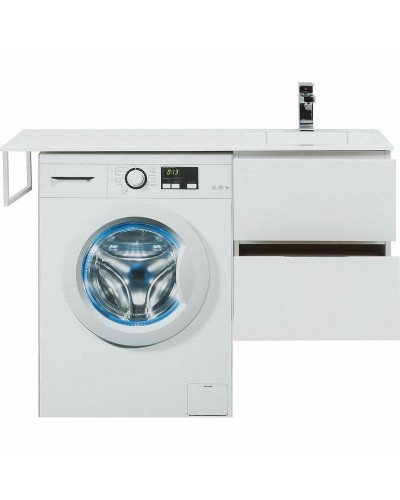 Тумба с раковиной Aquanet Алвита 120 R 243726 подвесная Белый