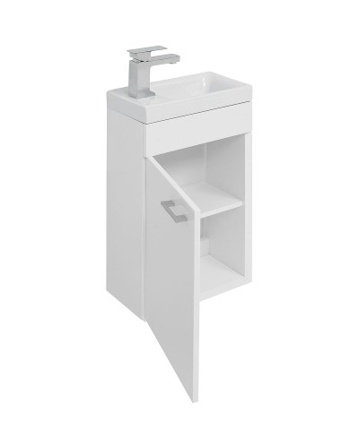 Тумба с раковиной Aquanet Нота 40 L 254044 подвесная Белая