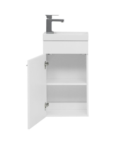 Тумба с раковиной Aquanet Нота 40 L 254044 подвесная Белая