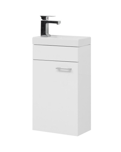 Тумба с раковиной Aquanet Нота 40 L 254044 подвесная Белая