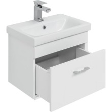 Тумба с раковиной Aquanet Нота 50 254064 подвесная Белая