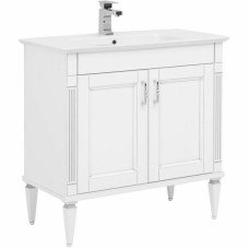 Тумба под раковину Aquanet Селена 70 246511 Белая Серебро