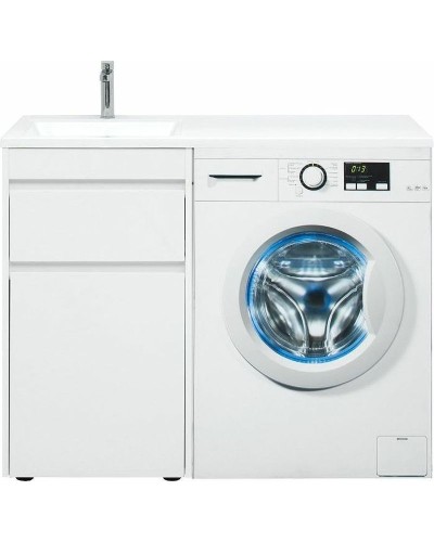 Тумба с раковиной Aquanet Токио 110 L 239298 Белая