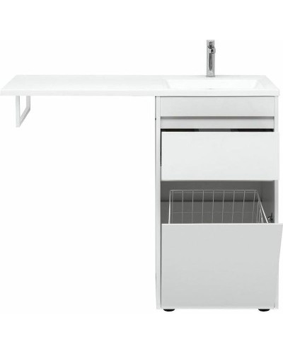 Тумба с раковиной Aquanet Токио 110 R 239299 Белая