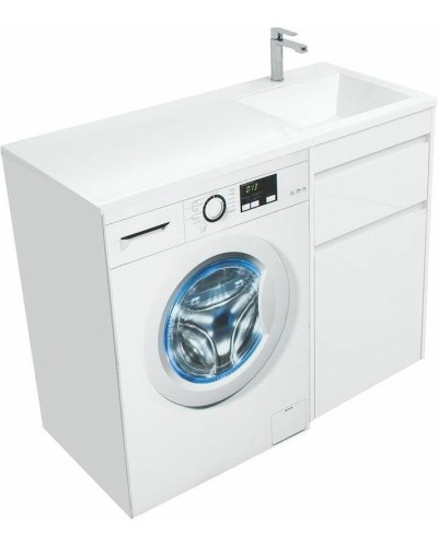Тумба с раковиной Aquanet Токио 110 R 239299 Белая