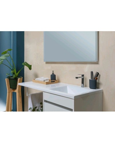 Тумба с раковиной Aquanet Токио 110 R 239299 Белая