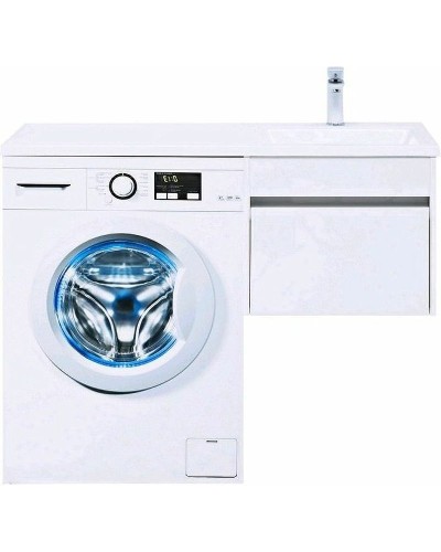 Тумба с раковиной Aquanet Токио 110 R 239209 подвесная Белая