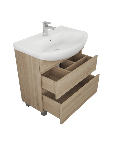 Тумба под раковину Owl 1975 Eland 75 OW29.30.12 Дуб сонома