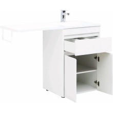 Тумба с раковиной Aquanet Токио 120 R 239210 Белая