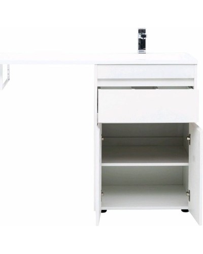 Тумба с раковиной Aquanet Токио 120 R 239210 Белая