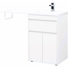 Тумба с раковиной Aquanet Токио 120 R 239210 Белая