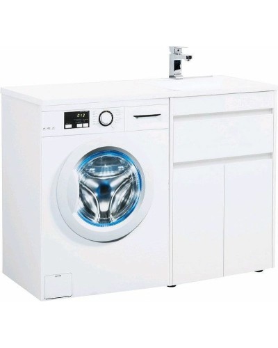 Тумба с раковиной Aquanet Токио 120 R 239210 Белая