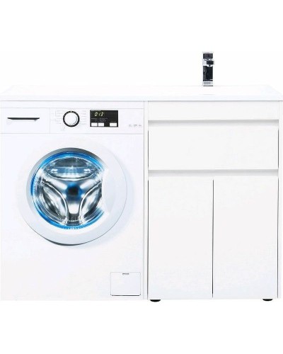 Тумба с раковиной Aquanet Токио 120 R 239210 Белая