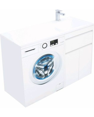 Тумба с раковиной Aquanet Токио 120 R 239210 Белая