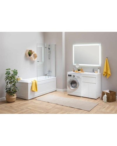 Тумба с раковиной Aquanet Токио 120 R 239210 Белая