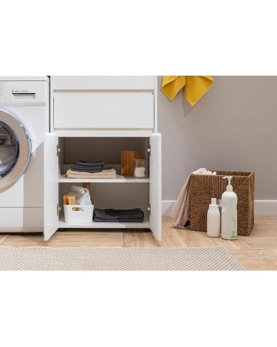 Тумба с раковиной Aquanet Токио 120 R 239210 Белая